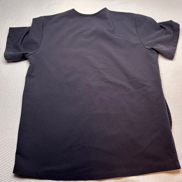 Figs Technical Collection Shirt Scrub Top V Neck gray Medium - Picture 4 of 5